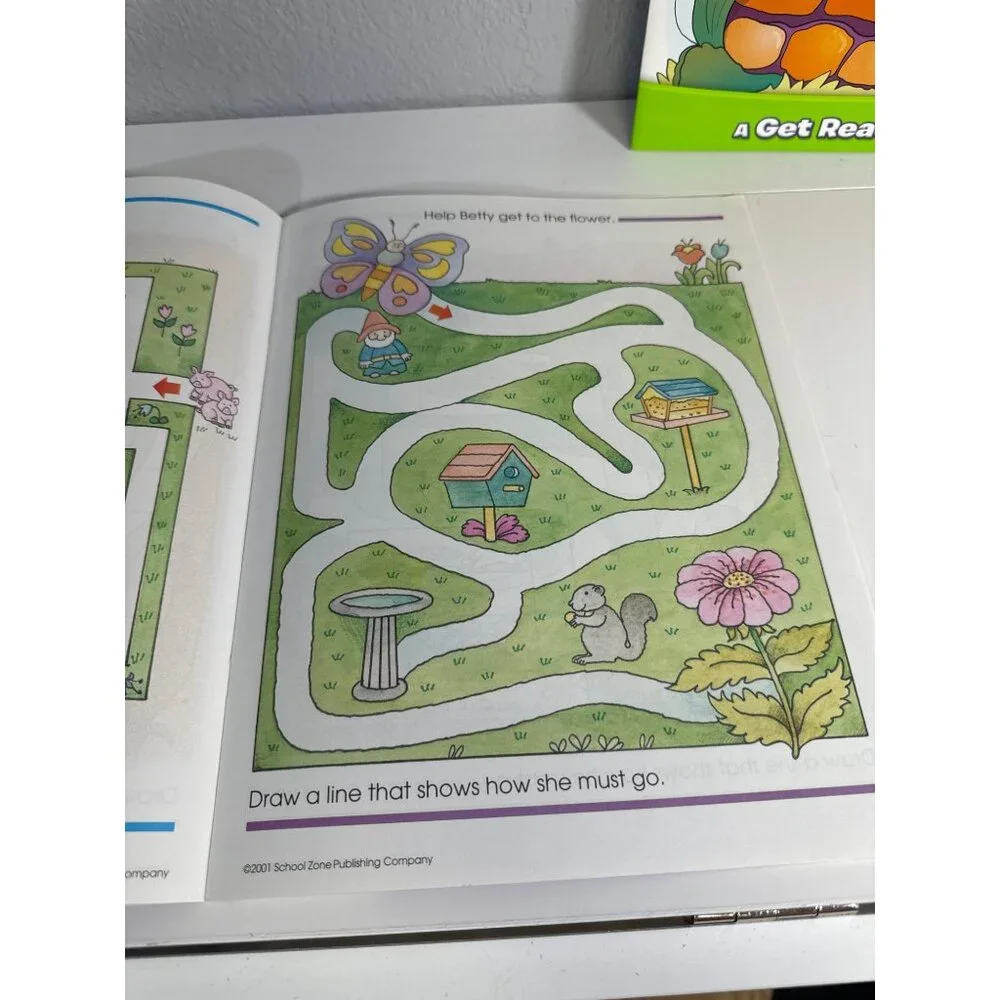 Preschool Workbooks Mazes and Connect the Dots by School Zone